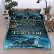 Wolf To My Wife Bedding Set