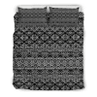Black Ethnic Aztec Pattern Bedding Set