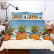 Pineapple Beach Bedding Set