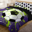 Girls Soccer Bedding Set