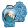 Dolphin - 3D All Over Printed Hoodie