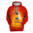 Gibson Guitar - 3D All Over Printed Hoodie