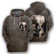 Elephant Pocket - 3D All Over Printed Hoodie