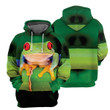 Frog - 3D All Over Printed Hoodie