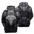Chainmail Knight - 3D All Over Printed Hoodie
