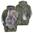 Squirel- 3D All Over Printed Hoodie