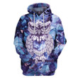 Owl Hoodie Apparel 3D All Over Print