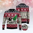 Funny Black Cat Christmas Tree Killer Sweater, Black Cat Meme Christmas Fleece Hoodie, Merry Christmas