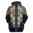 3D Native American Pattern Hoodie Apparel