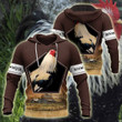 Rooster 3D Hoodie All Over Print With New Version