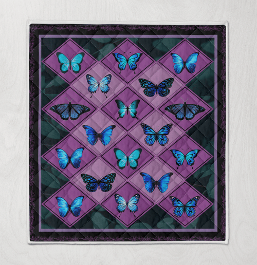  Butterflies Quilt Blanket AM120665