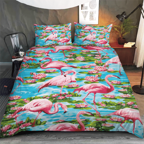 Woonistore  Flamingo Bedding Set W0309144 Bedroom Decor
