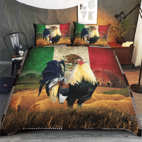 Woonistore  Mexico Rooster Bedding Set W0309149 Bedroom Decor