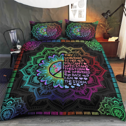 Woonistore  Mandala Hippie Bedding Set W0309154 Bedroom Decor
