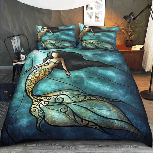 Woonistore  Mermaid Bedding Set W060968 Bedroom Decor