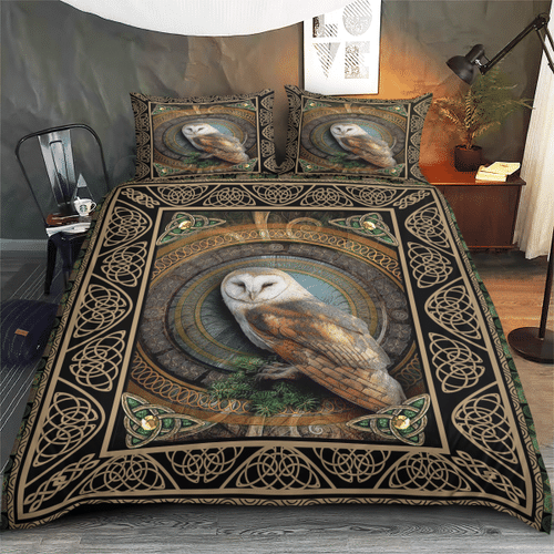 Woonistore  Celtic Owl Bedding Set W100955 Bedroom Decor