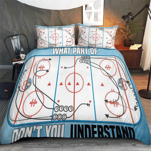 Woonistore  Hockey Court Bedding Set W120925 Bedroom Decor