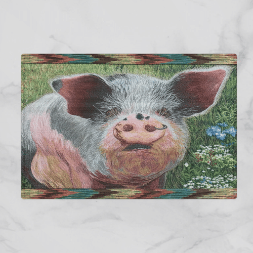  Pig Door Mat W1709151