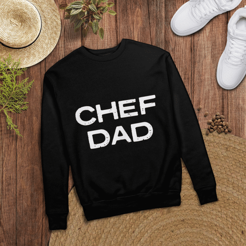 Woonistore - Mens Chef Dad T-Shirt funny sarcastic tee