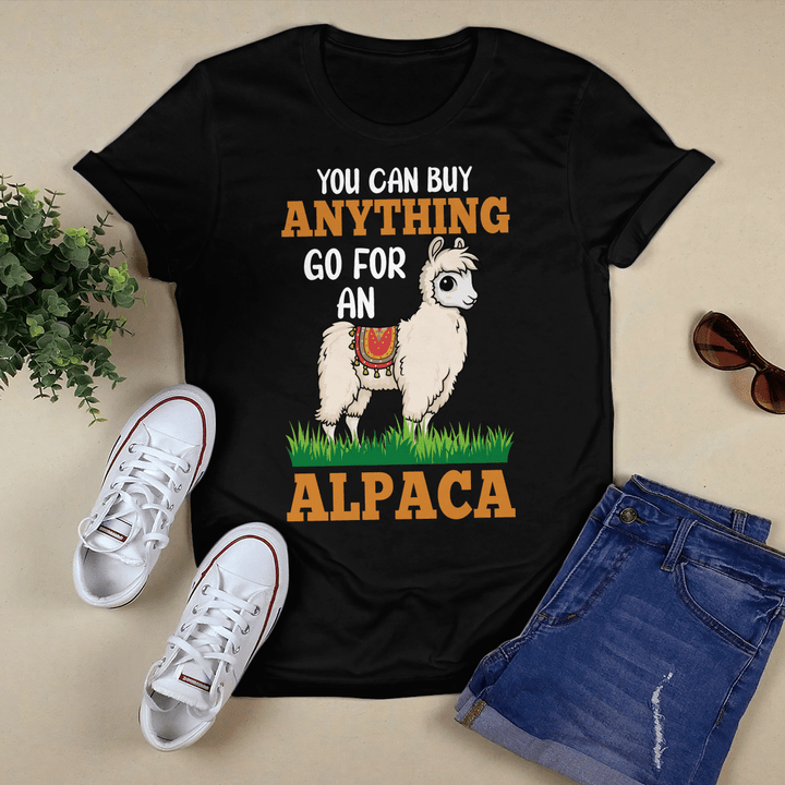 Woonistore - Funny Alpaca T-Shirt, Alpaca Unisex T-shirt WS23032248