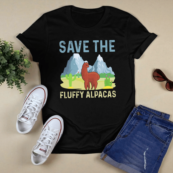 Woonistore - Funny Alpaca T-Shirt, Alpaca Unisex T-shirt WS23032265