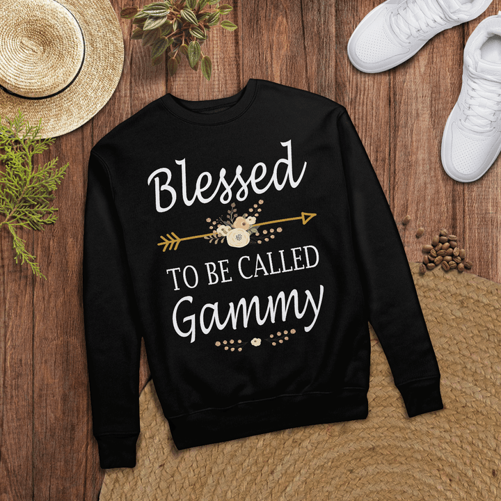 Woonistore - Blessed To Be Called Gammy Mothers Day Gifts Premium T-Shirt