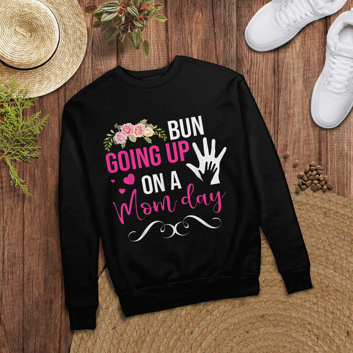 Woonistore - Bun going up on a mom day T-shirt