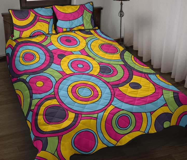 Psychedelic Colorful Bedding Set IYIJ