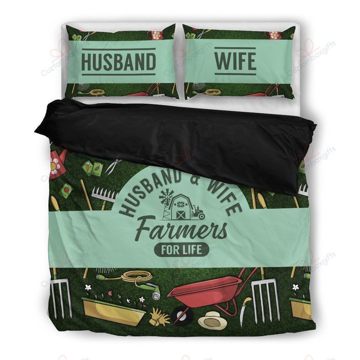 Husband And Wife Farmer MK Bedding Set CYLINO
