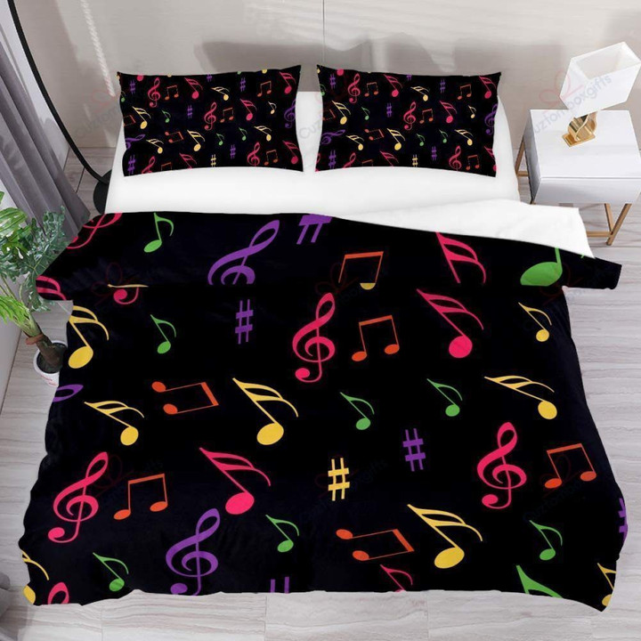 Colorful Music Note MK Bedding Set CYLIFE