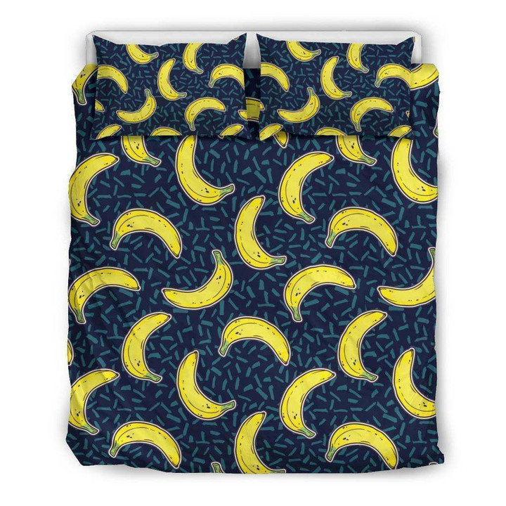 Banana Pattern Print Design Bedding Set IYM