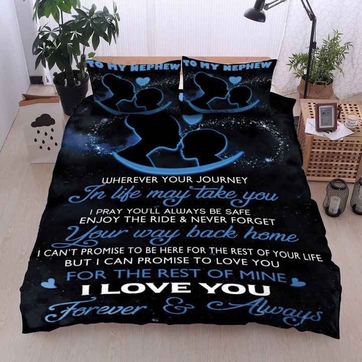 Nephew Wherever Your Journey In Life May Take You Bedding Set IYZ