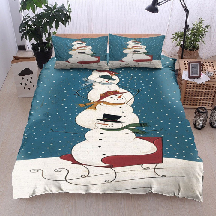 Snowman Family Bedding Set IYO