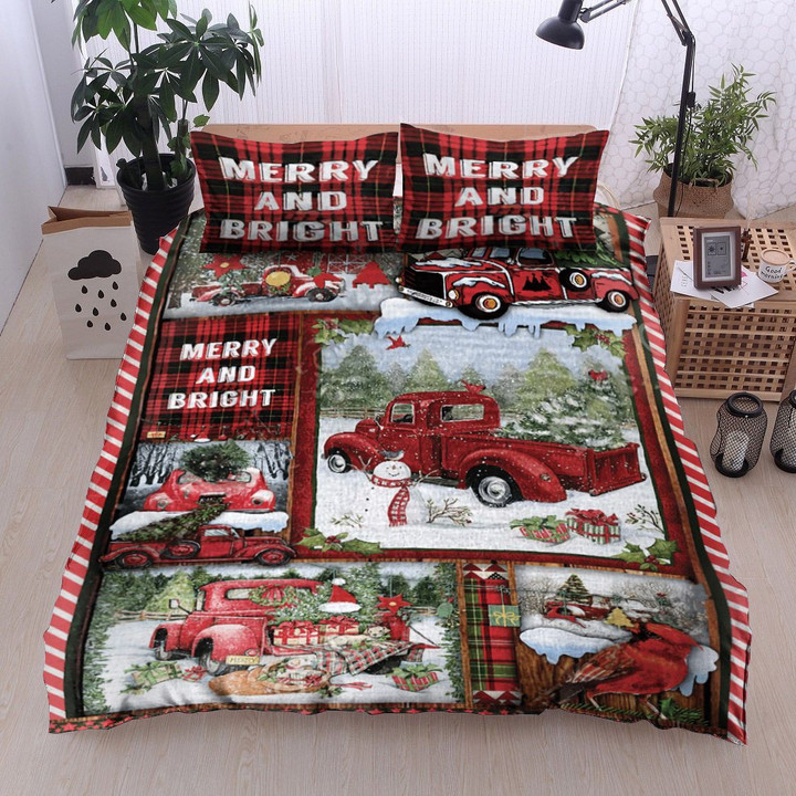 Red Truck Christmas VD0201211B Bedding Sets