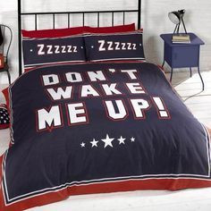 Dont Wake Up CLM0510100B Bedding Sets