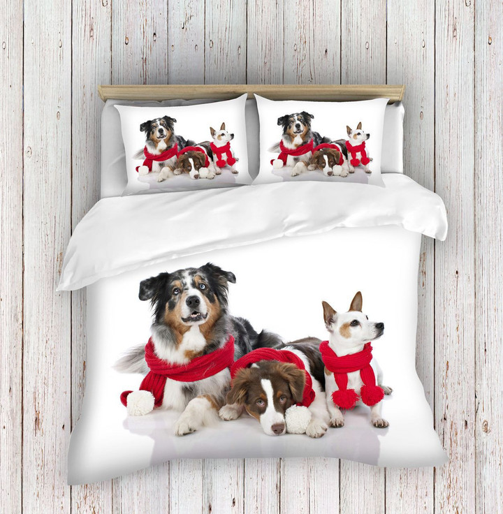 Dogs In Scarf CLY0301088B Bedding Sets