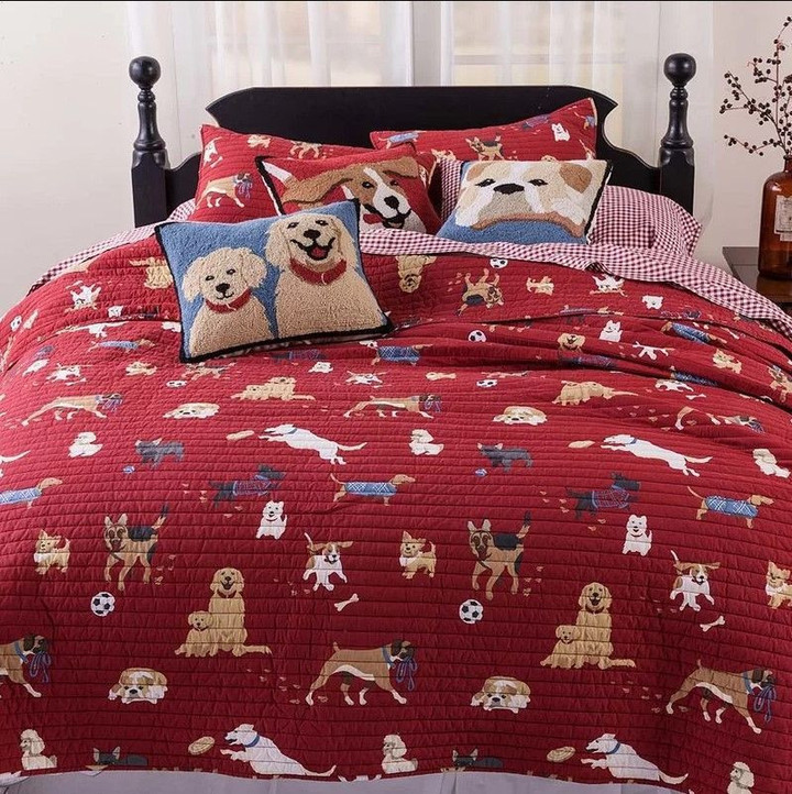 Dogs CLH051098B Bedding Sets