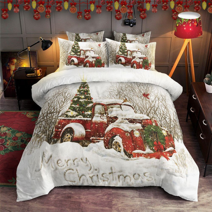 Red Truck Christmas HM0211064T Bedding Sets