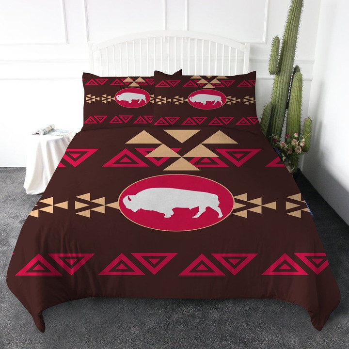 Brown Bison Native American CLM0611052B Bedding Sets