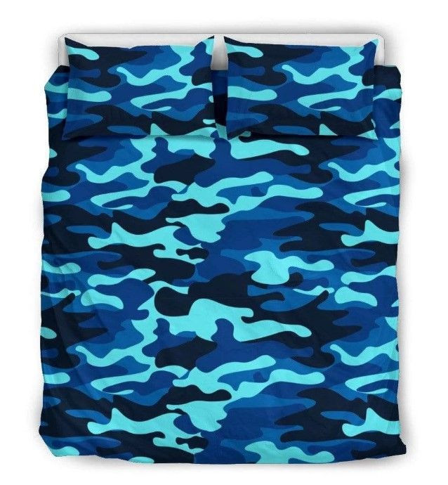 Camouflage Blue CLM0512013B Bedding Sets