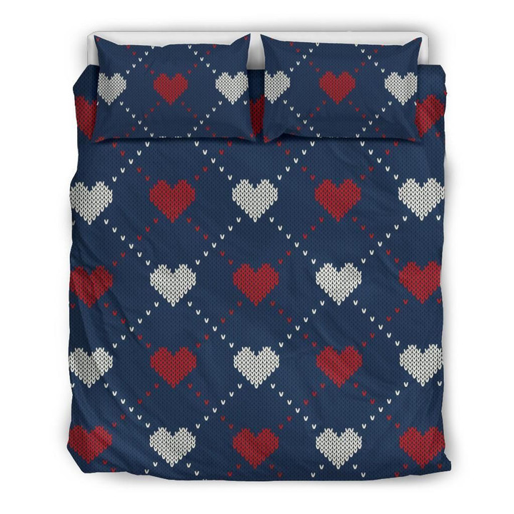 Heart Knit CL05110497MDB Bedding Sets