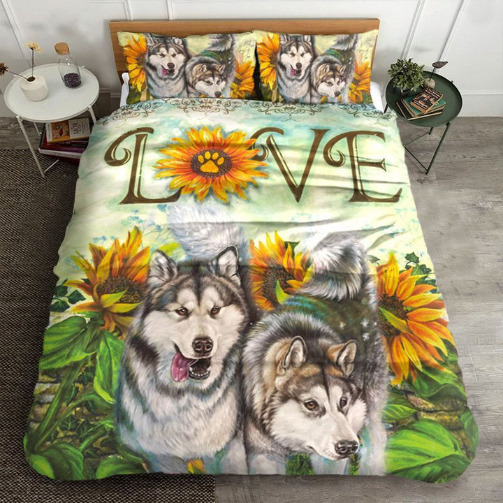 Husky And Sunflower TL0710087B Bedding Sets