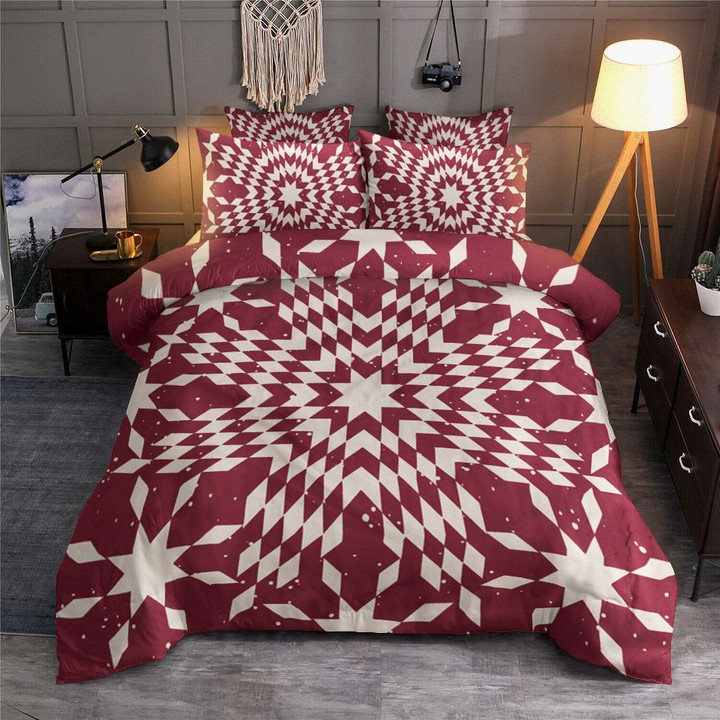 Red And White Star TN0412043T Bedding Sets
