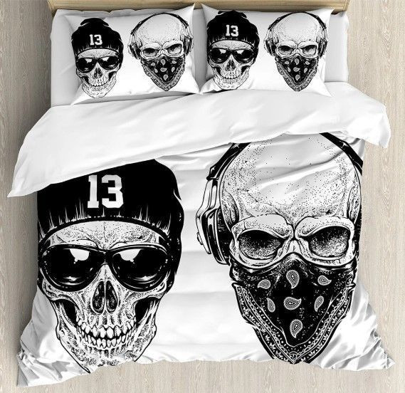 Funny Skull Street Gangs CLA1210239B Bedding Sets