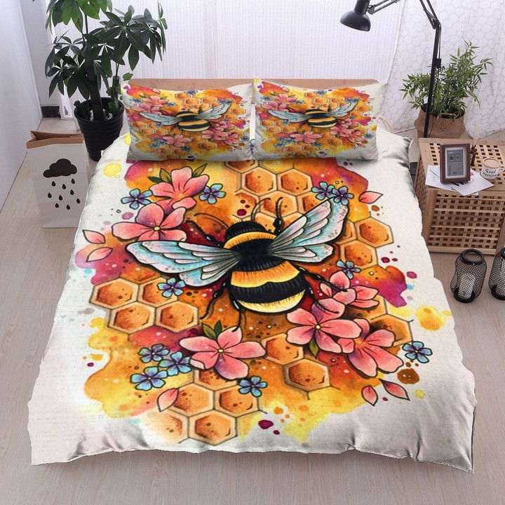 Honey Bee And Flowers HN0611103B Bedding Sets