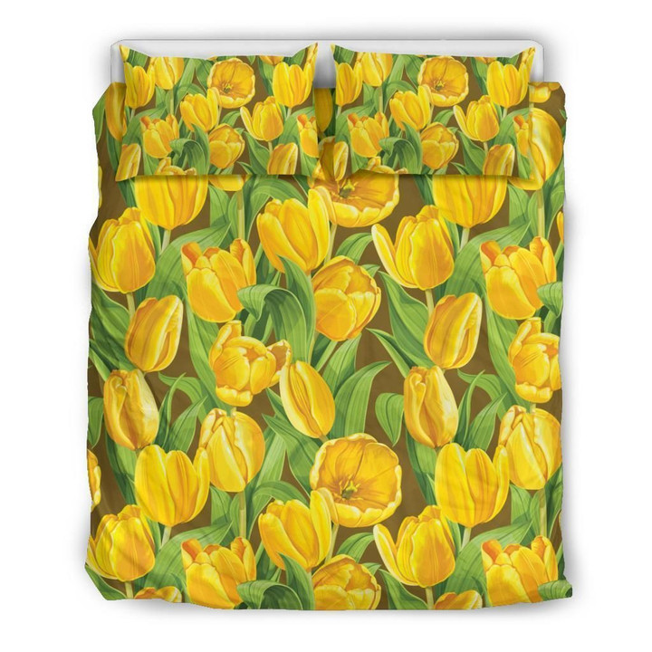 Tulip Yellow CL05111082MDB Bedding Sets