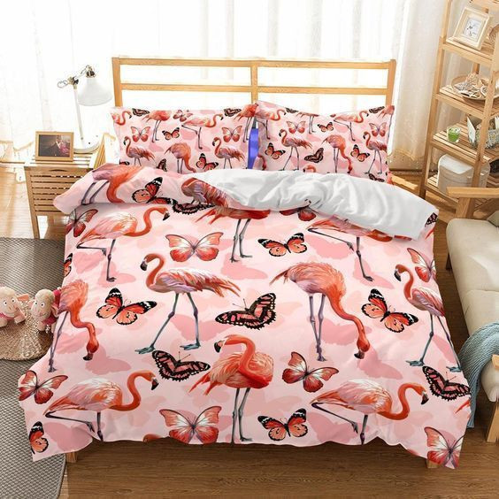 Animal Flamingo Butterfly CLA0510038B Bedding Sets