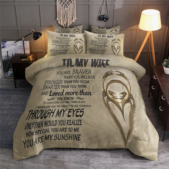 To My Wife BT0901454B Bedding Sets