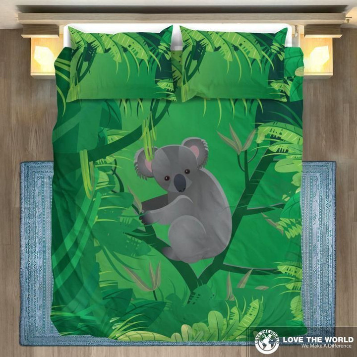 Australia Koala On The Jungle 02 Bedding Set K5