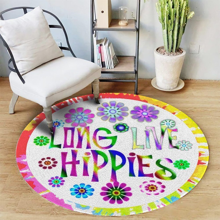Hippie Long Live Round Rug